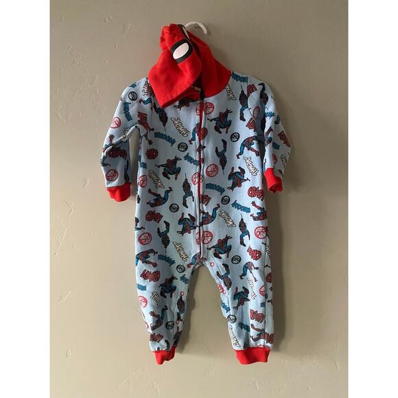 Marvel Spiderman Hooded Coveralls - Picture 5 of 6